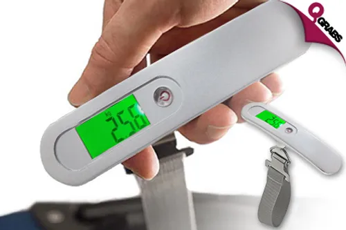 From QR49 Weigh It Whenever with a Compact But Powerful Precision Digital Luggage Scale! (Up to QR318 Value)